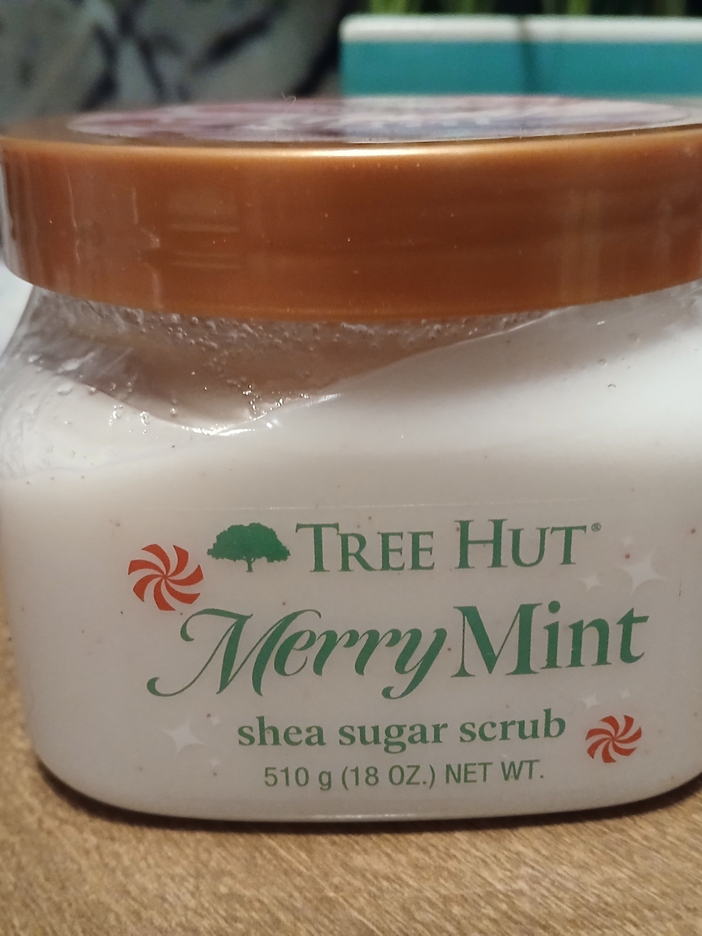 Tree Hut Merry Mint Shea Sugar Scrub – White